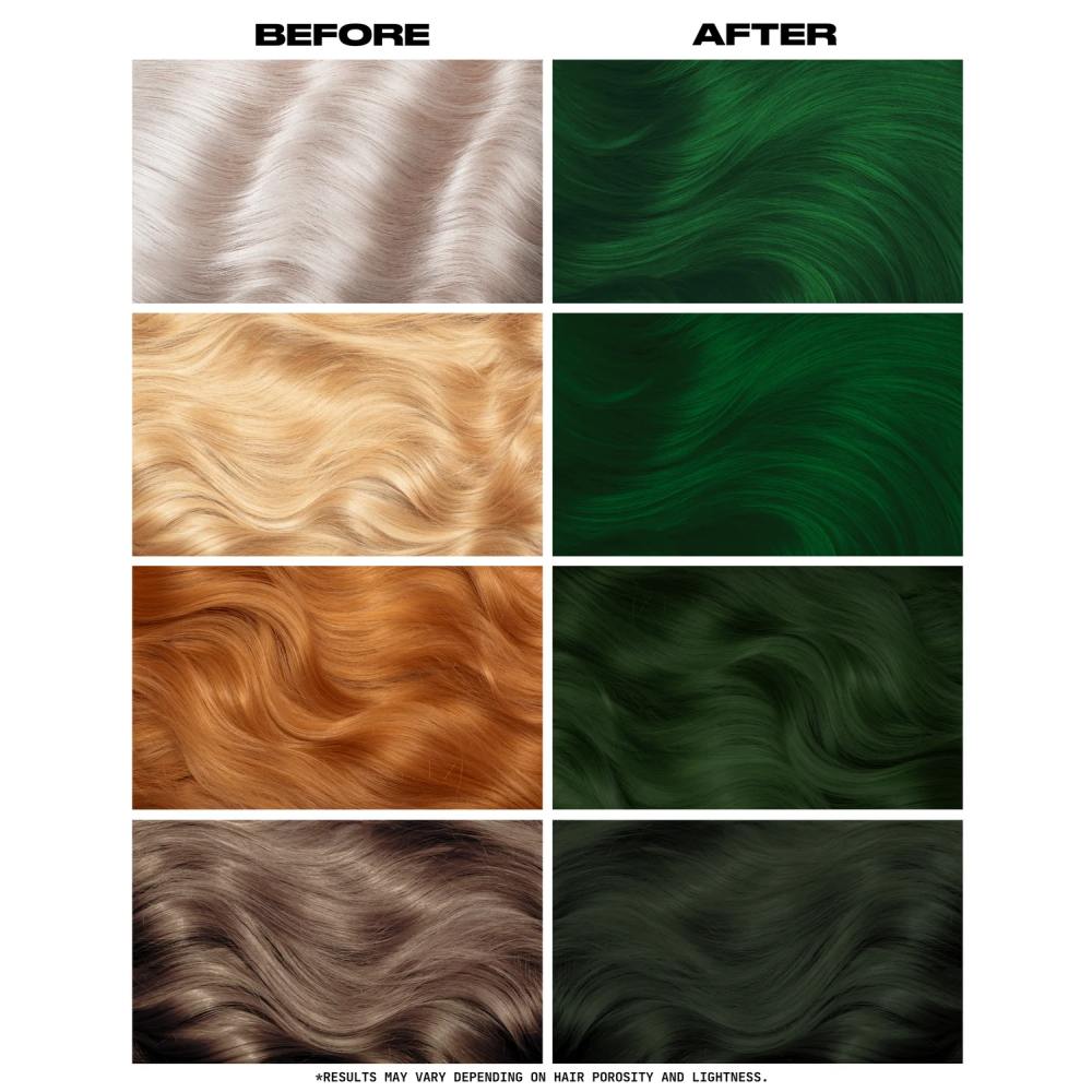 Lunar Tides - Cypress Semi permanent hair dye - 8 oz / 236 ml - One Size - Green